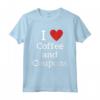 Io Amo Caffè e Coupons - Divertente Maglietta Couponing per Amanti del Caffè - Regalo Unico per Compleanno o Natale