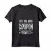 Donna HapTiger - Maglietta Coupon Queen con Organizzatore per Codici - Ideale per Appassionate di Couponing