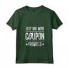 Donna HapTiger - Maglietta Coupon Queen con Organizzatore per Codici - Ideale per Appassionate di Couponing