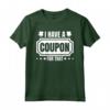HapTiger Organizzatore Couponer Principiante - Maglietta con Design Coupon Queen in Allenamento