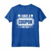 HapTiger Organizzatore Couponer Principiante - Maglietta con Design Coupon Queen in Allenamento