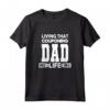 Living That Couponing Dad Life - Maglietta Sconti Coupon Papà - Ideale per gli Amanti dello Shopping e i Professionisti del Couponing