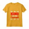 King Of The Coupons - Couponing Maglietta con Collo a V per Amanti dei Coupon e Couponer Estremi - Ideale per Risparmiare con Stile
