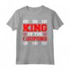 King Of The Coupons - Couponing Maglietta per Collezionisti di Coupon - Ideale per Amanti degli Sconti e delle Offerte