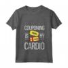 Donna HapTiger - Maglietta Principiante Couponer con Organizzatore Couponing - Couponing è il mio Cardio
