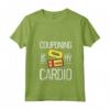 Donna HapTiger - Maglietta Principiante Couponer con Organizzatore Couponing - Couponing è il mio Cardio