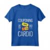 Donna HapTiger - Maglietta Principiante Couponer con Organizzatore Couponing - Couponing è il mio Cardio
