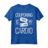 HapTiger Principiante Codici Organizzatore Couponer Maglietta - Couponing è il mio cardio - Ideale per Risparmiare e Organizzare Codici Coupon