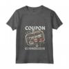 Donna Divertente Couponing Couponer Collezionista Buoni Sconto Maglietta con Collo a V - Risparmia con stile, Ideale per Risparmiatrici