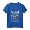 Donna Divertente Couponing Couponer Collezionista Buoni Sconto Maglietta con Collo a V - Risparmia con stile, Ideale per Risparmiatrici