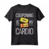 HapTiger Principiante - Organizzatore Couponer Maglietta - Couponing è il mio cardio - Ideale per gli amanti dei codici sconto