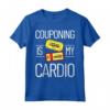 HapTiger Principiante - Organizzatore Couponer Maglietta - Couponing è il mio cardio - Ideale per gli amanti dei codici sconto