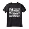 Le mie tre cose preferite includono Couponing Maglietta - Divertente T-shirt per Amanti del Risparmio