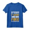 My Favorite F Word Is Free - Couponing Maglietta con Collo a V per Collezionisti e Amanti delle Offerte - Design Divertente