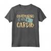 HapTiger - Maglietta Organizzatore Couponer Principiante - Couponing è il mio cardio - Ideale per Risparmiare con Codici Coupon