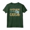 HapTiger - Maglietta Organizzatore Couponer Principiante - Couponing è il mio cardio - Ideale per Risparmiare con Codici Coupon