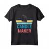 Candela Che Tira Candela Che - Maglietta per Produttori di Candele - Regalo per Creare Candele a Mano