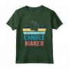 Candela Che Tira Candela Che - Maglietta per Produttori di Candele - Regalo per Creare Candele a Mano