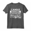 Candela Divertente - Creatore di Candele Accese - Maglietta Artigianato per Amanti delle Candele