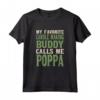 My Favorite Buddy Candle Making Poppa - T-shirt Candle Addict per papà - Ideale per Regali Unici o Amanti delle Candele