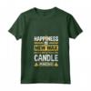 Donna Candela Creatore di Candele che Fa Citazione Divertente - Maglietta con Collo a V per Amanti del Bricolage con Candele