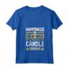 Donna Candela Creatore di Candele che Fa Citazione Divertente - Maglietta con Collo a V per Amanti del Bricolage con Candele