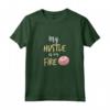 Candela Divertente che Fa Candela Creatore Maglietta - My Hustle is on Fire - Ideale per Regalo di Compleanno o Natale