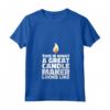 Donna Candela che fa - Candlemaker Maglietta con Collo a V - Abbigliamento Creativo per Donne Appassionate di Candele