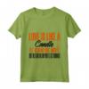 Amore come Candela - Roba Calda Divertente - Maglietta Umore Creativo con Taglio Classico