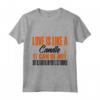Amore come Candela - Roba Calda Divertente - Maglietta Umore Creativo con Taglio Classico