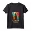 Donna Candela che fa Candela - Maglietta Silhouette per Appassionati di Creazione di Candele - Ideale per Bricolage e Artigianato