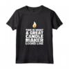 Donna Candela che fa candela creatore - Candlemaker Maglietta per Appassionati di Candele - Ideale per Donne Creatrici di Candele