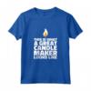Donna Candela che fa candela creatore - Candlemaker Maglietta per Appassionati di Candele - Ideale per Donne Creatrici di Candele