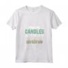 Donna Fare Candele - Maglietta Creatore Di Candele con Collo a V - Ideale per Amanti delle Candele e Artigiani
