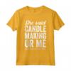 Divertente Candela che Fa Candela Creatore Amore Maglietta - Ideale per Produttori di Candele e Amanti delle Candele