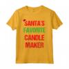 Candela creatore divertente - Pigiama Regalo di Natale Maglietta per il tuo Creatore di Candele Preferito - Ideale per Feste di Natale