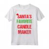 Candela creatore divertente - Pigiama Regalo di Natale Maglietta per il tuo Creatore di Candele Preferito - Ideale per Feste di Natale