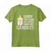 Scusa non ero candela - Maglietta carino con frase divertente per donne e ragazze - Ideale come regalo per amanti delle candele