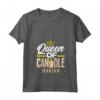 Donna Candela Creatore di Candele Regina - Maglietta con Collo a V per Appassionati di Candele e Artigianato