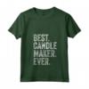 Donna - Il Miglior Creatore di Candele Mai - Maglietta Divertente per Fabbricazione di Candele con Collo a V - Ideale per Appassionati di Candele