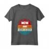 Donna Ho Due Titoli Mamma e Creatore di Gioielli - Maglietta Collo a V Vintage Retro per Mamma Gioielliere
