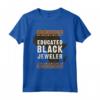 Creatore di Gioielli Nero Istruito - Storia Nera Juneteenth Maglietta - Black Lives Matter Apparel per Black History Month Celebration