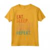 Creatore di Gioielli Vintage con Scritta «Eat Sleep» - Maglietta per Appassionati di Creazione - Idea Regalo Gag