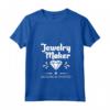 Donna Creatore di Gioielli - Maglietta Orafo con Collo a V - Keep Calm I'm a Goldsmith