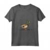Donna Germano reale Drake Duck Caccia Bird Watcher Maglietta con Collo a V - Abbigliamento per Caccia agli Anatre e Birdwatcher