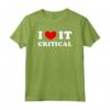 I Love It Critical - Mi Piace Critico Maglietta con Design Vintage - Ideale per gli Amanti dell'Arte