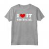 I Love It Critical - Mi Piace Critico Maglietta con Design Vintage - Ideale per gli Amanti dell'Arte