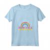 Donna Ero Felice Piena di Vita - T-shirt Critico Alimentare con Collo a V - Regalo per l'Amico Salutista Frustrato o Stanco