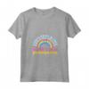 Donna Ero Felice Piena di Vita - T-shirt Critico Alimentare con Collo a V - Regalo per l'Amico Salutista Frustrato o Stanco