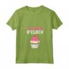 Donna - Critico Alimentare - It's Cupcake O'clock Maglietta con Collo a V - Ideale per Food Blogger e Amanti dei Dolci
